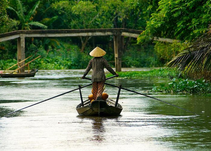 Le delta du Mékong Vietnam