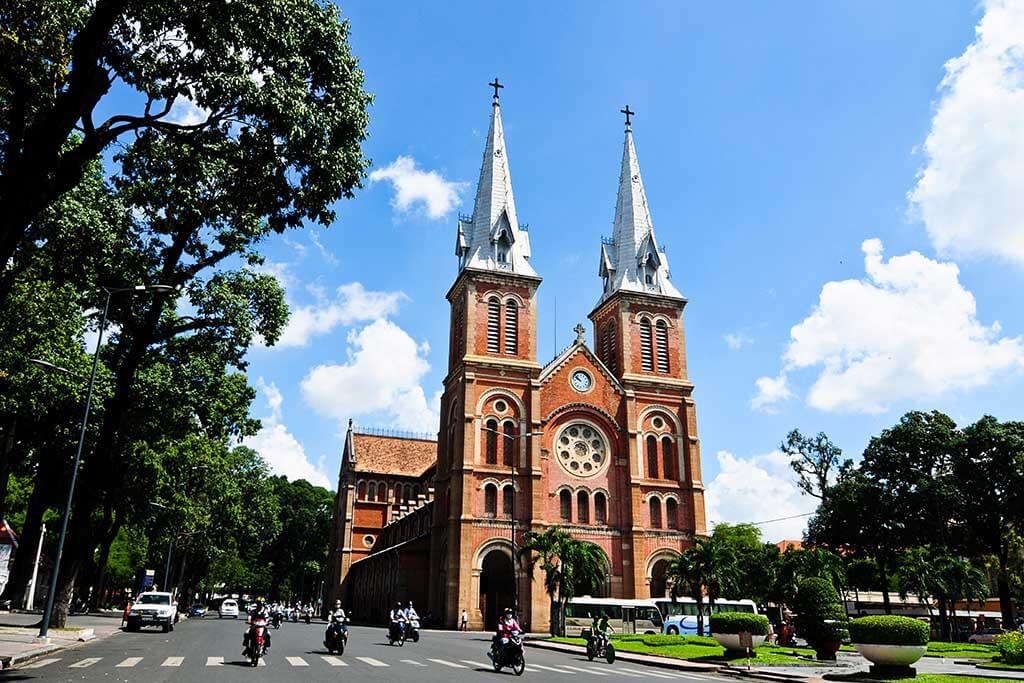 La cathédrale de Ho Chi MInh La cathédrale de Ho Chi MInh
