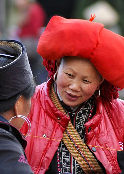 Les habitants des minorités ethniques de Sapa
