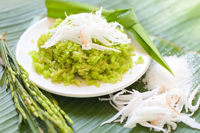 riz gluant vert Vietnam