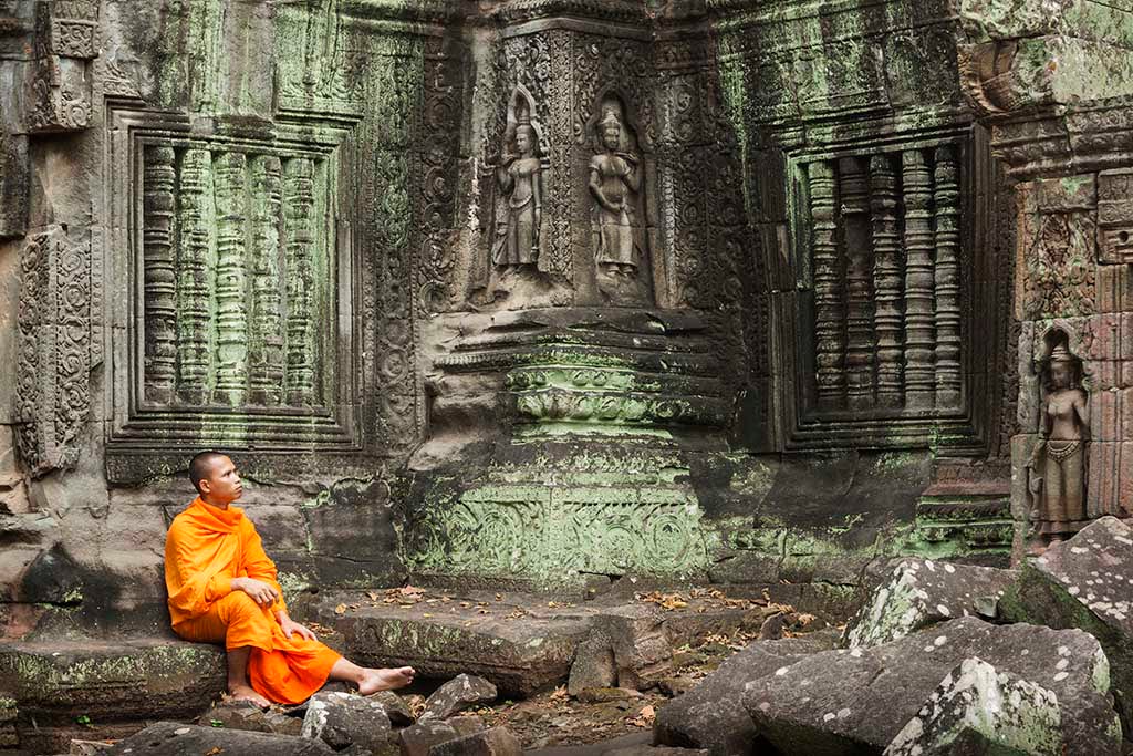 Monk Cambodge