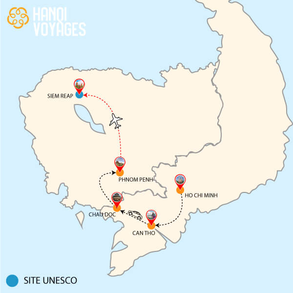 Circuit Vietnam Cambodge 10 jours Circuit Vietnam Cambodge 10 jours