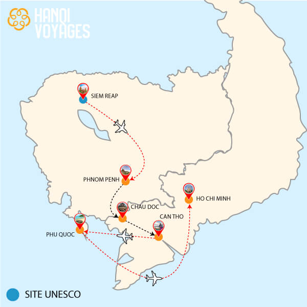 Les joyaux du Cambodge et delta du Mekong Les joyaux du Cambodge et delta du Mekong