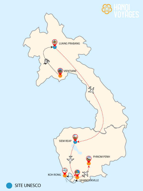 Circuit Laos Cambodge 12 Jours